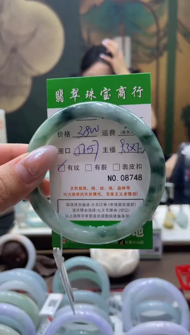 未镶嵌手镯翡翠8748****