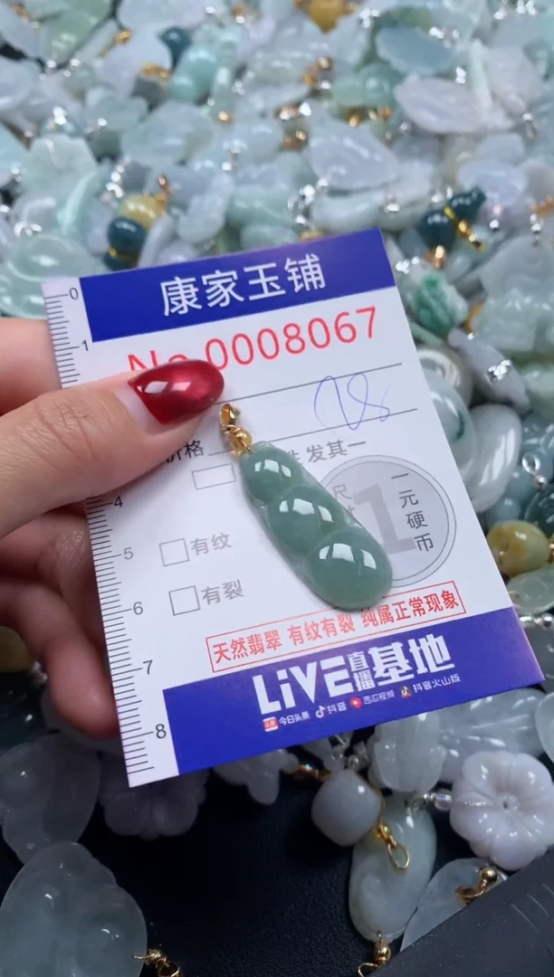 颈饰未镶嵌翡翠8067