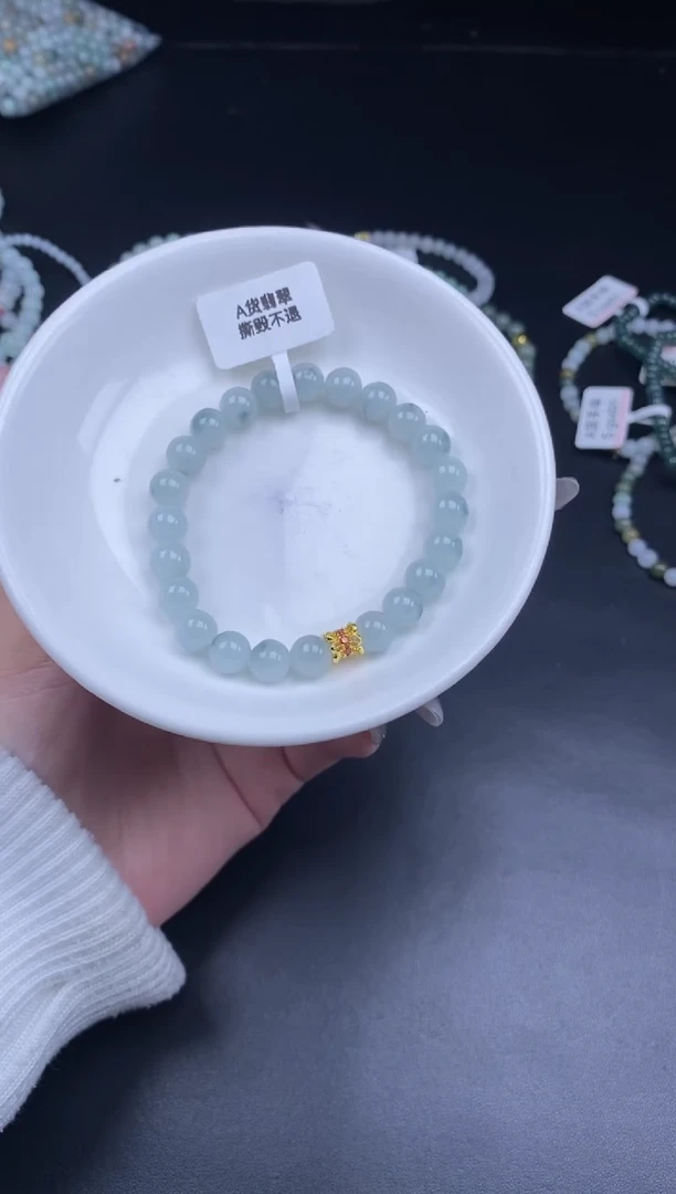 颈饰未镶嵌翡翠散珠批发多样性发货