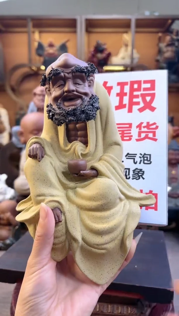紫砂茶宠器闵紫砂茶宠摆件