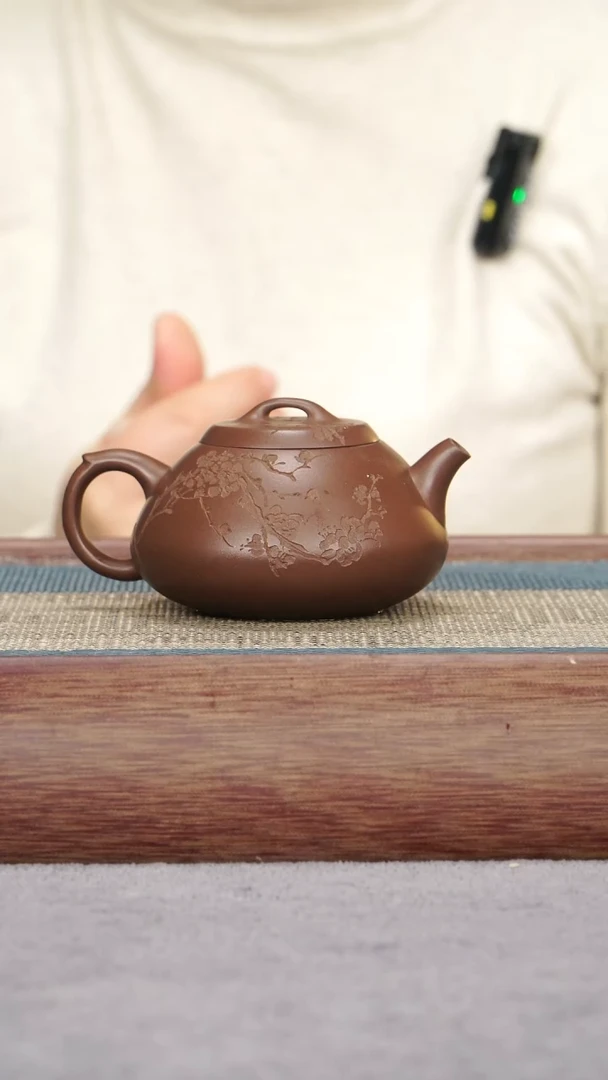 【闪购商品】紫砂茶壶底槽青 石瓢