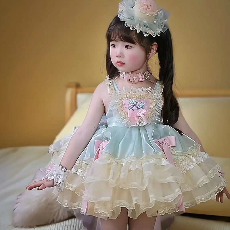 【独角兽】儿童节女童洋气宝宝夏季小女孩连衣裙