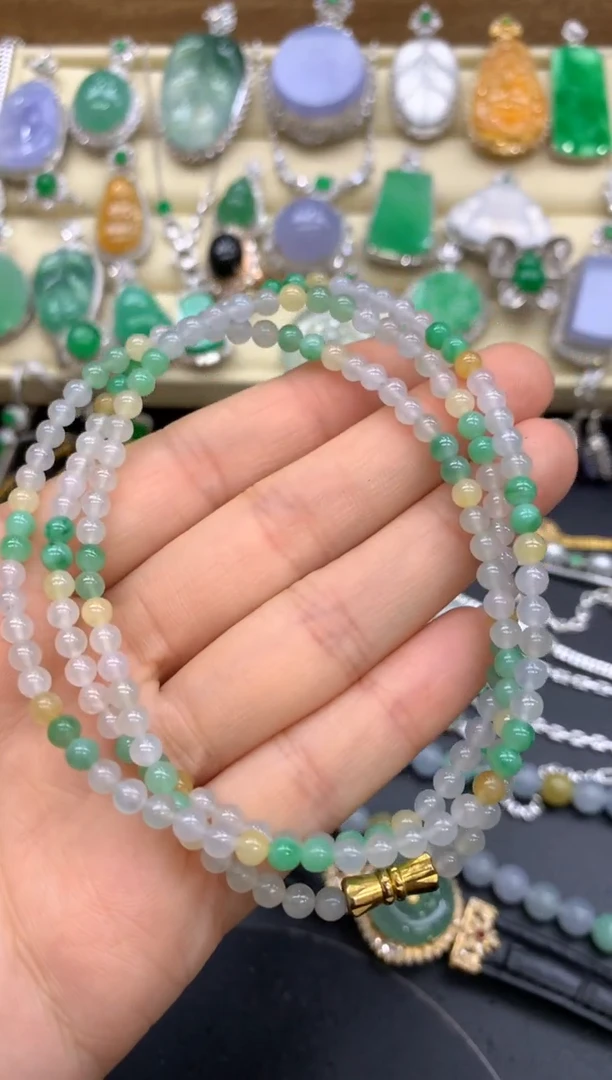 【闪购商品】翡翠颈饰未镶嵌72-中国好珍宝