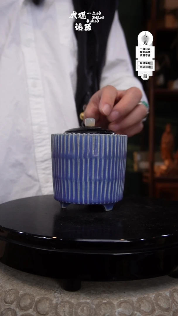瓷片大观论器茶罐