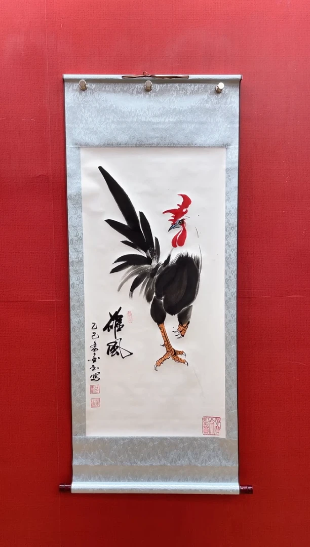 【闪购商品】国画【雄风】刘金玉教授亲笔手绘