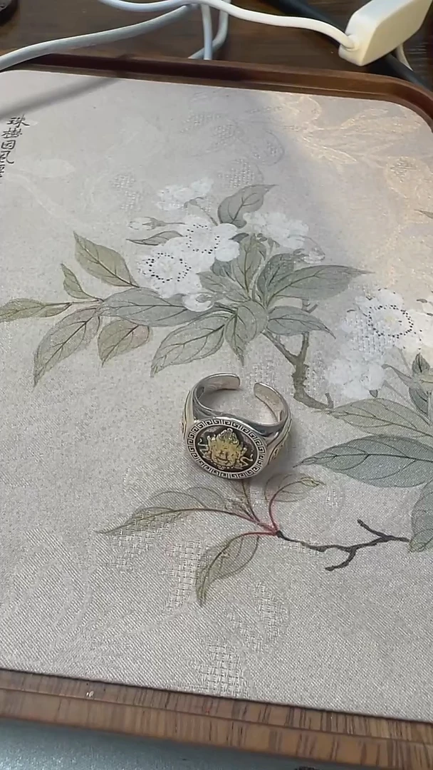 无铜合金戒指666666