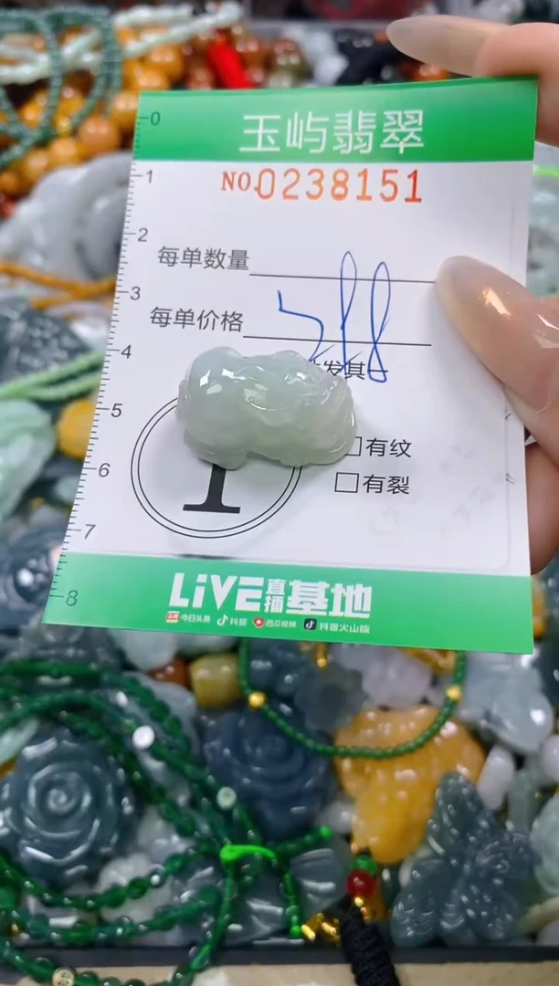 颈饰未镶嵌翡翠闪购0238152