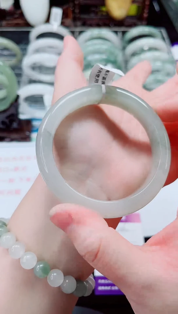 未镶嵌手镯石英质玉445-57/58