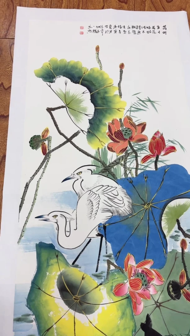 国画师立照老师国画作品
