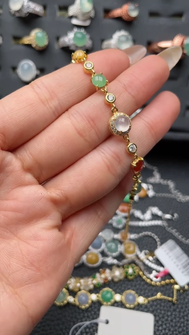 【闪购商品】翡翠戒指银S925镶嵌111111111