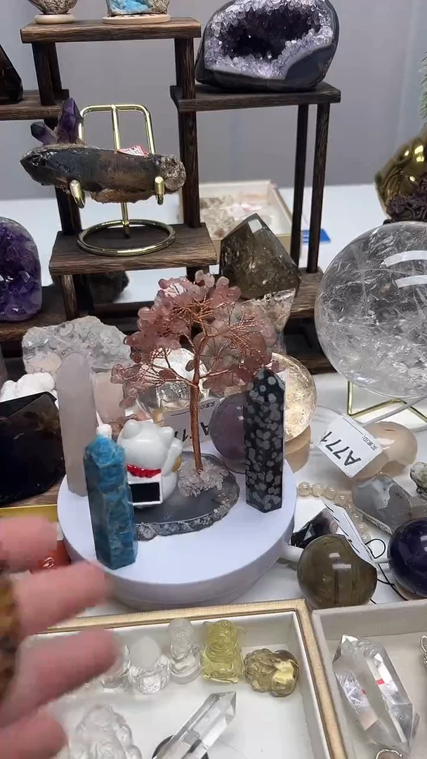 未镶嵌大型摆件（非配饰）水晶自***好697