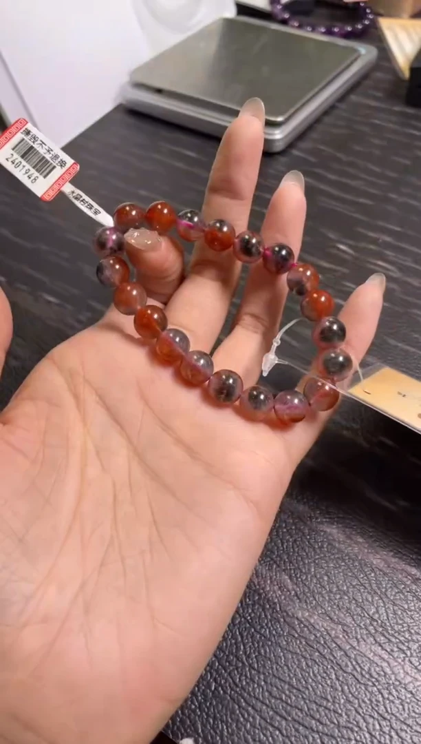 水晶手链未镶嵌9.5±/x-296【极光23