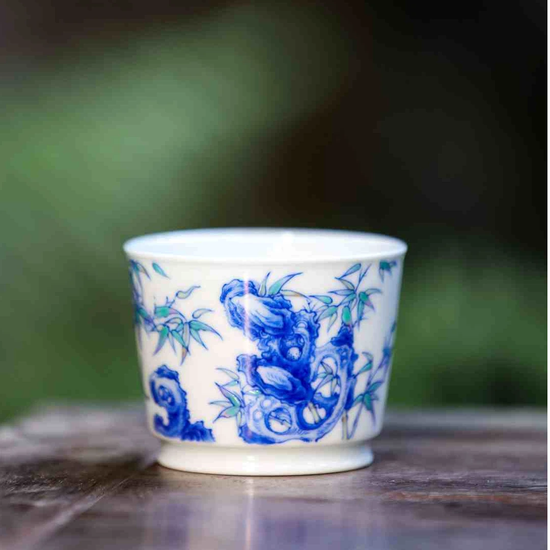 鸿钧堂   直口容天杯