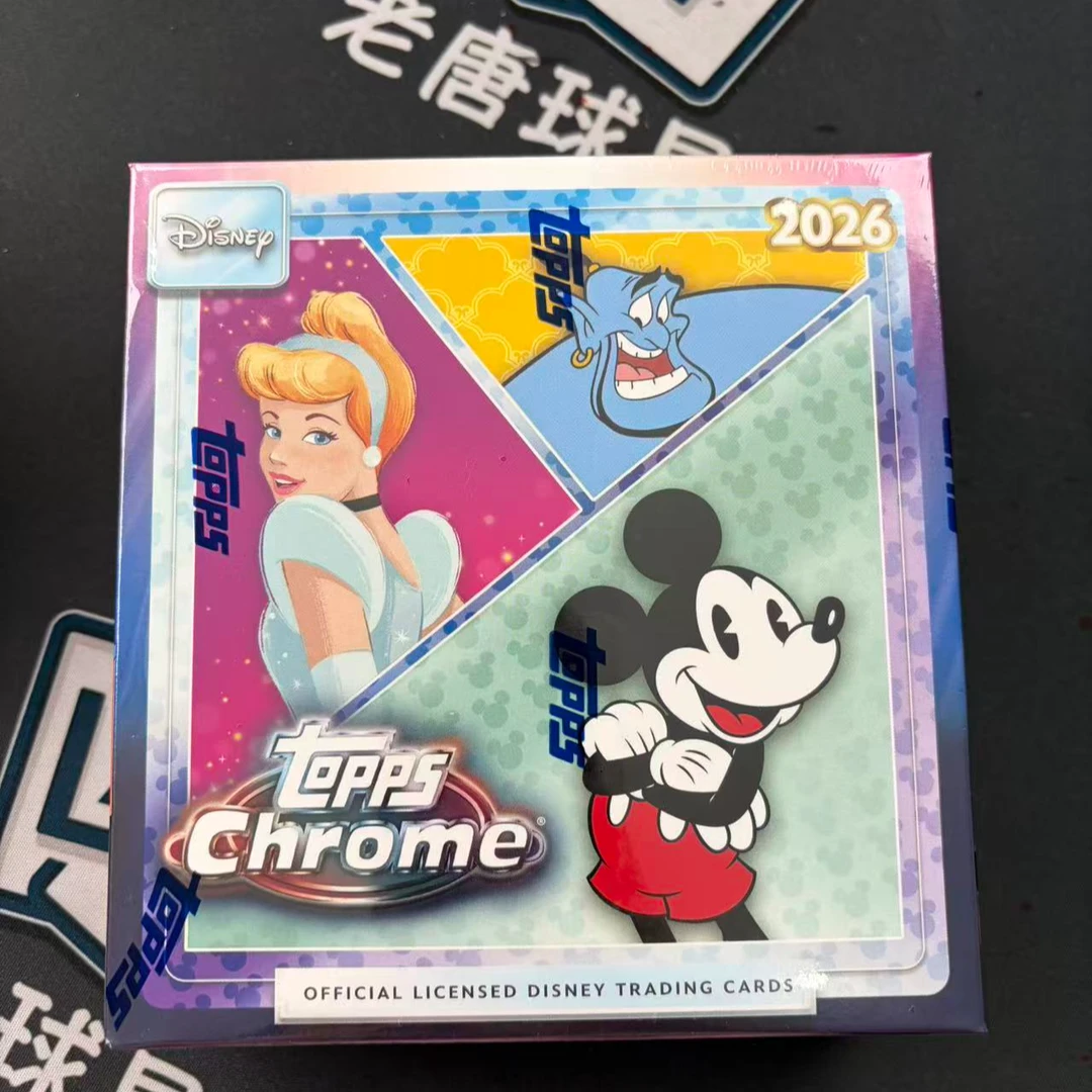 【代拆】2026Topps Chrome Disney Mega box 迪士尼盲盒