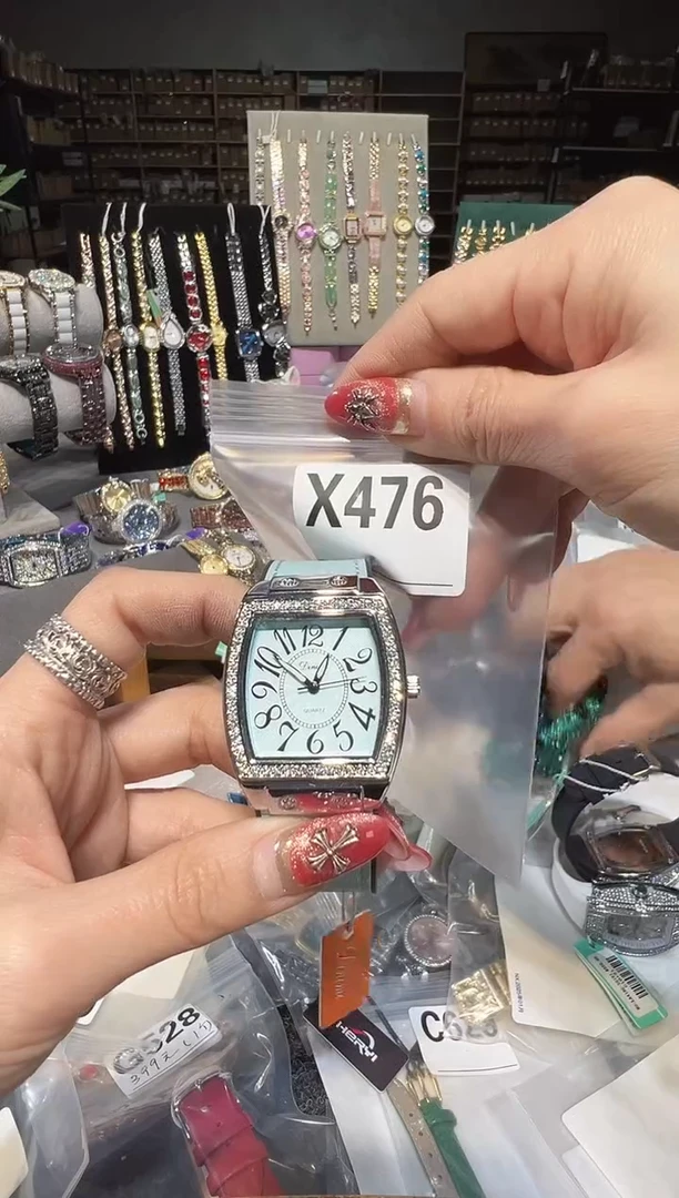 石英机芯不锈钢不锈钢直播定闪专用