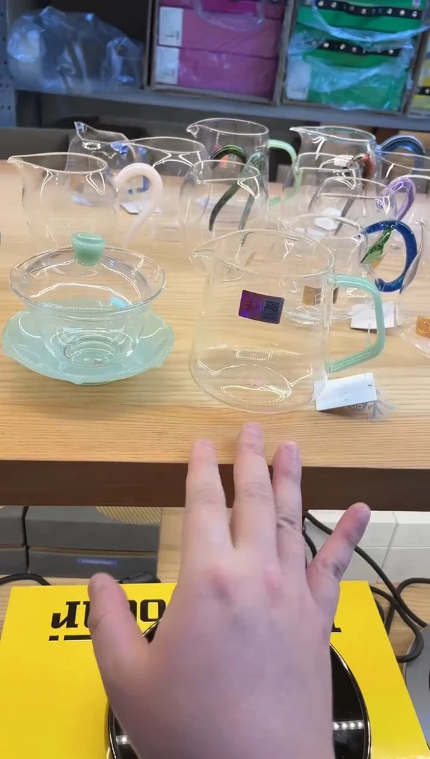 荷叶盖碗/浅玉+承轩浅玉+清禾杯浅玉