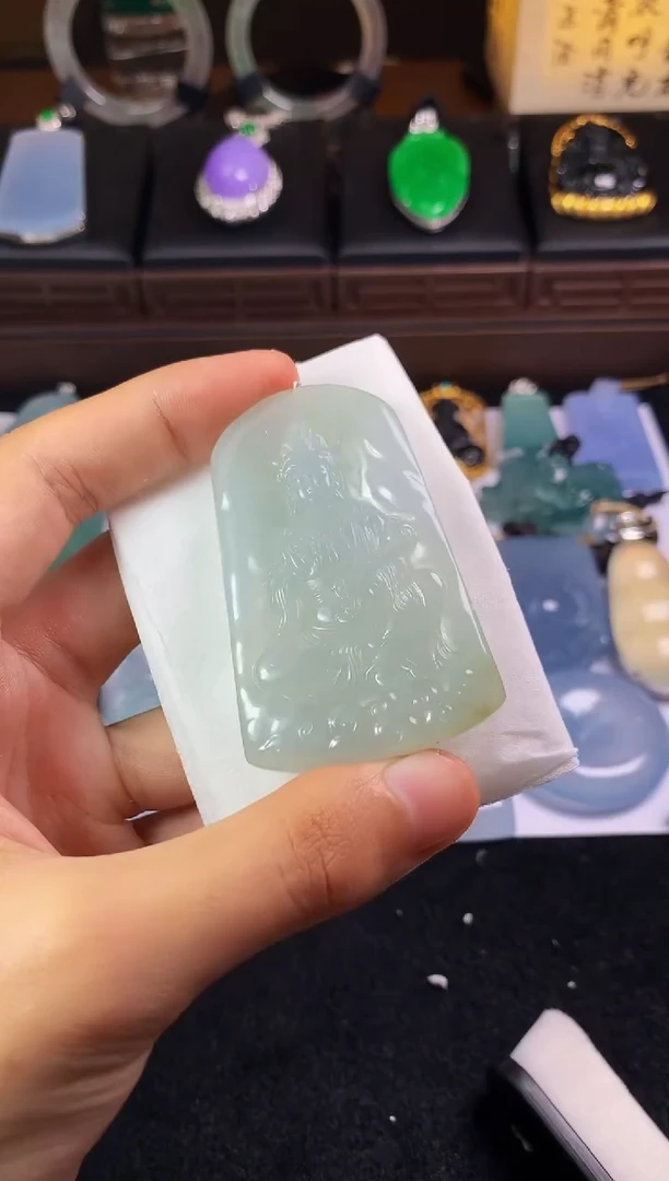 未镶嵌定制翡翠S毛货不退不换