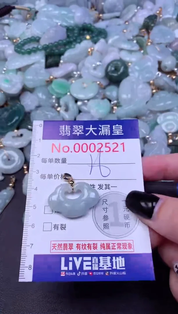 颈饰未镶嵌翡翠2521