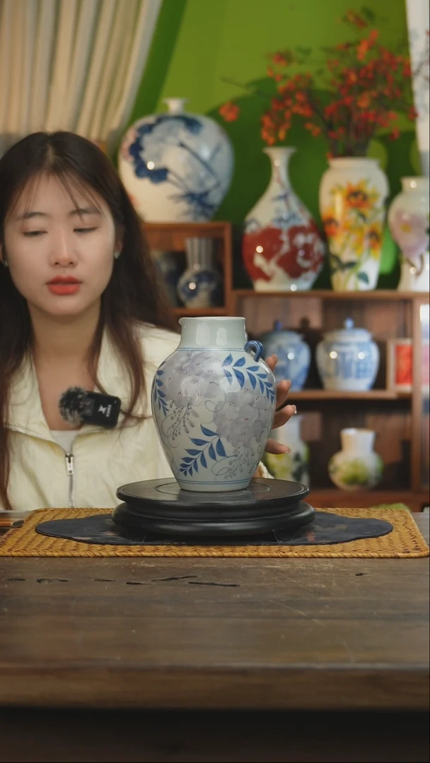 瓷片 景德镇纯手工手绘高温陶瓷
