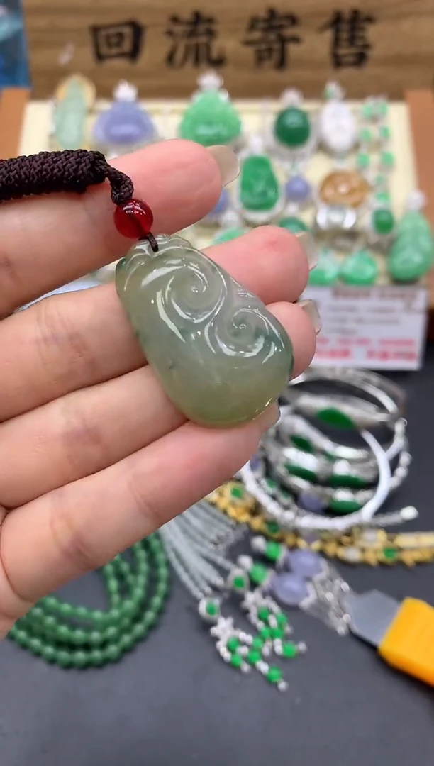 【闪购商品】翡翠颈饰未镶嵌123-中国好珍宝1