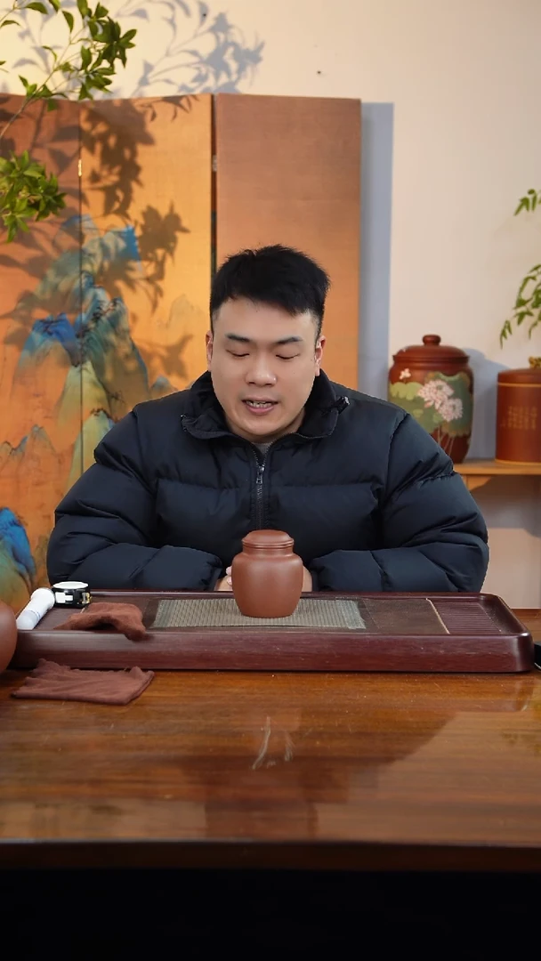 宜兴原矿紫砂茶叶罐