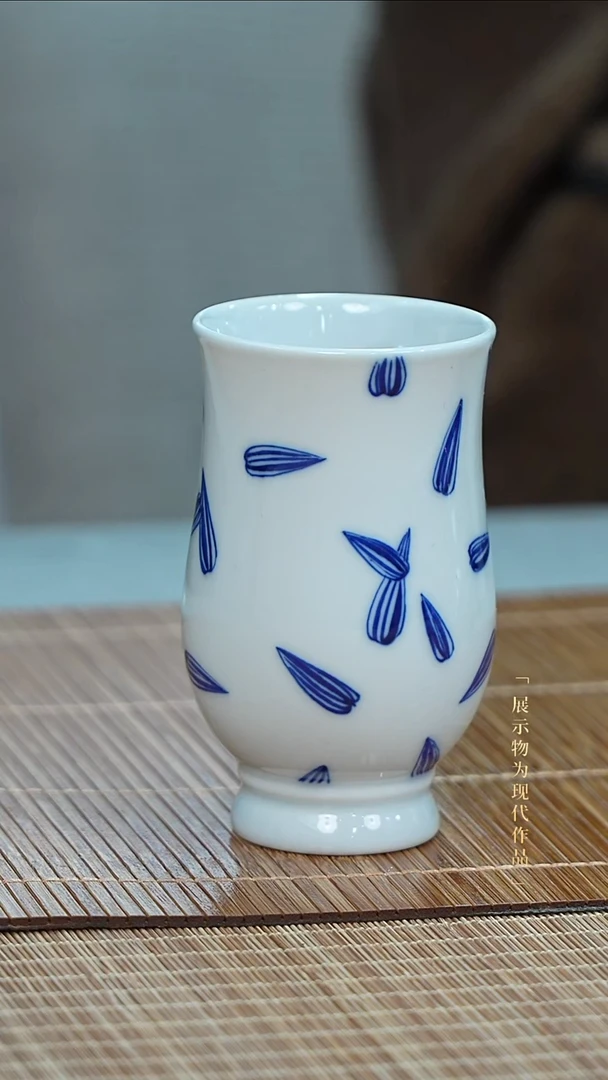 泥塑瓜子闻香杯8号