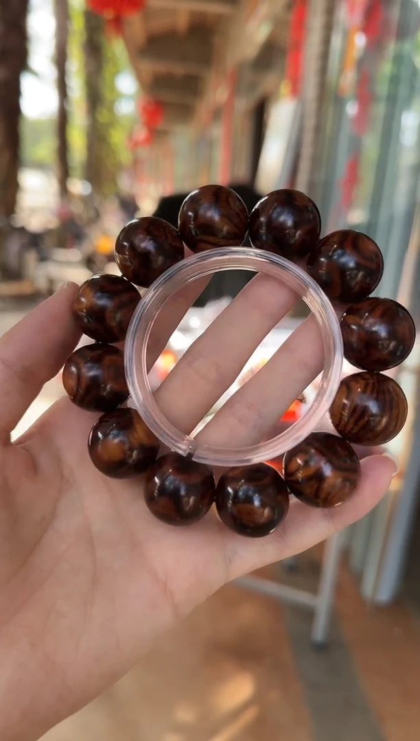 手串/手链黄花梨/降香黄檀海南黄花梨2.0X纹对眼