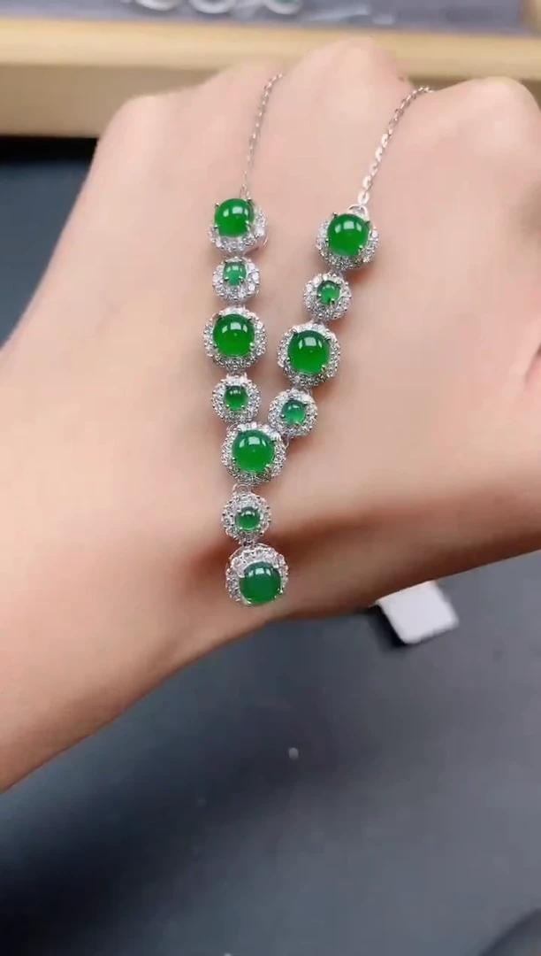 银S925镶嵌戒指翡翠11111
