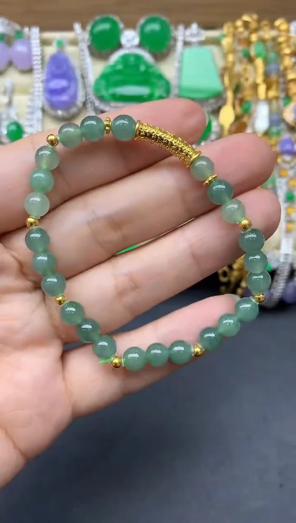 未镶嵌手链翡翠319-中国好珍宝