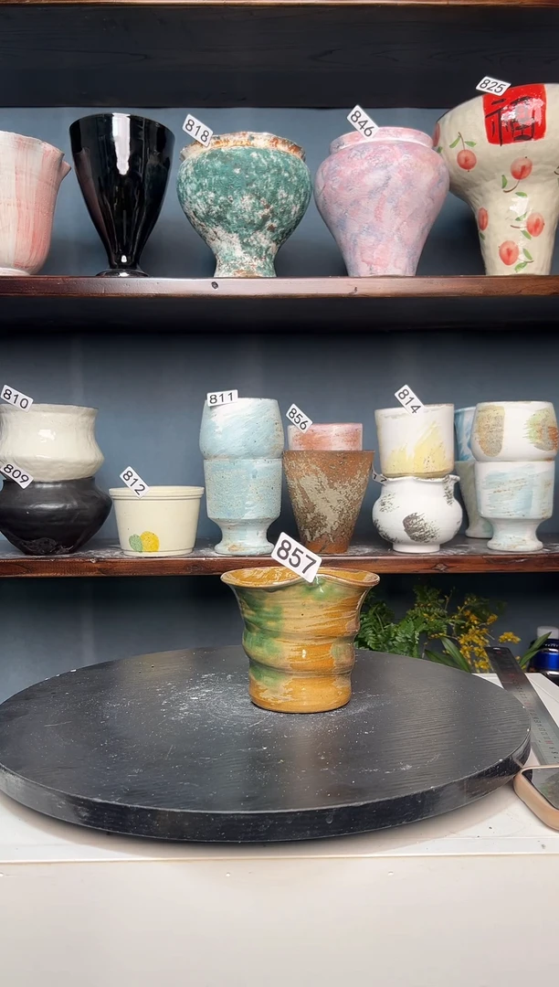 瓷片白泥857有孔9/10