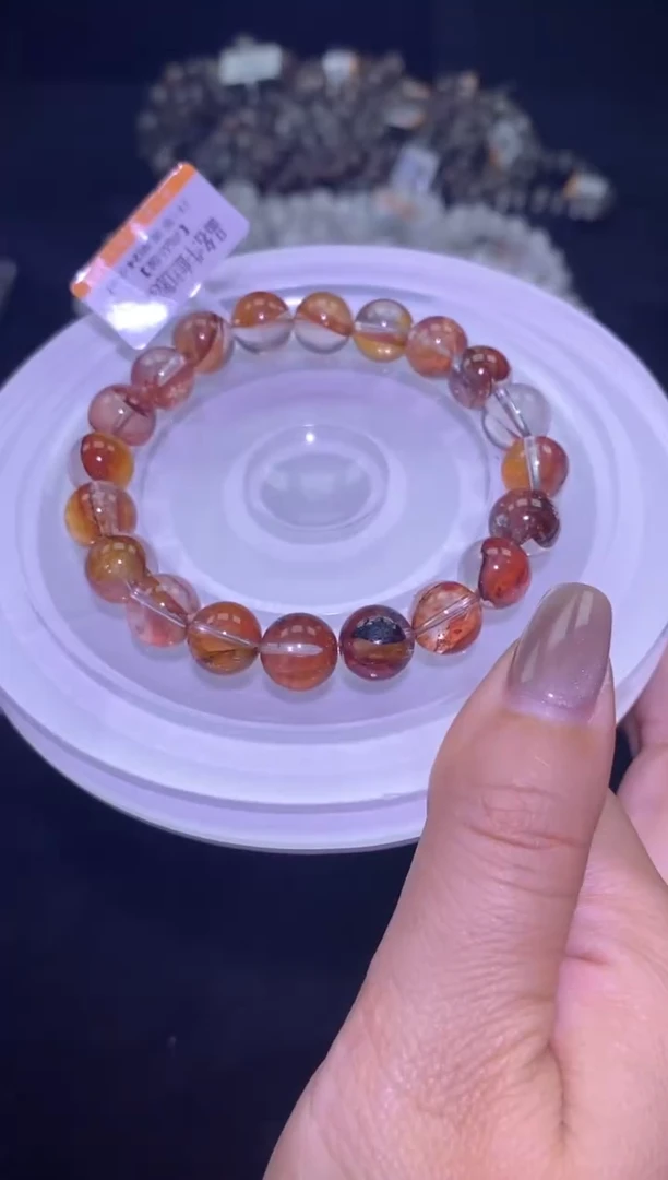 未镶嵌手链水晶胶花-A05-多样性发其一