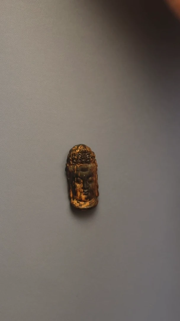 沉香吊坠文莱沉水雕刻件3.64克