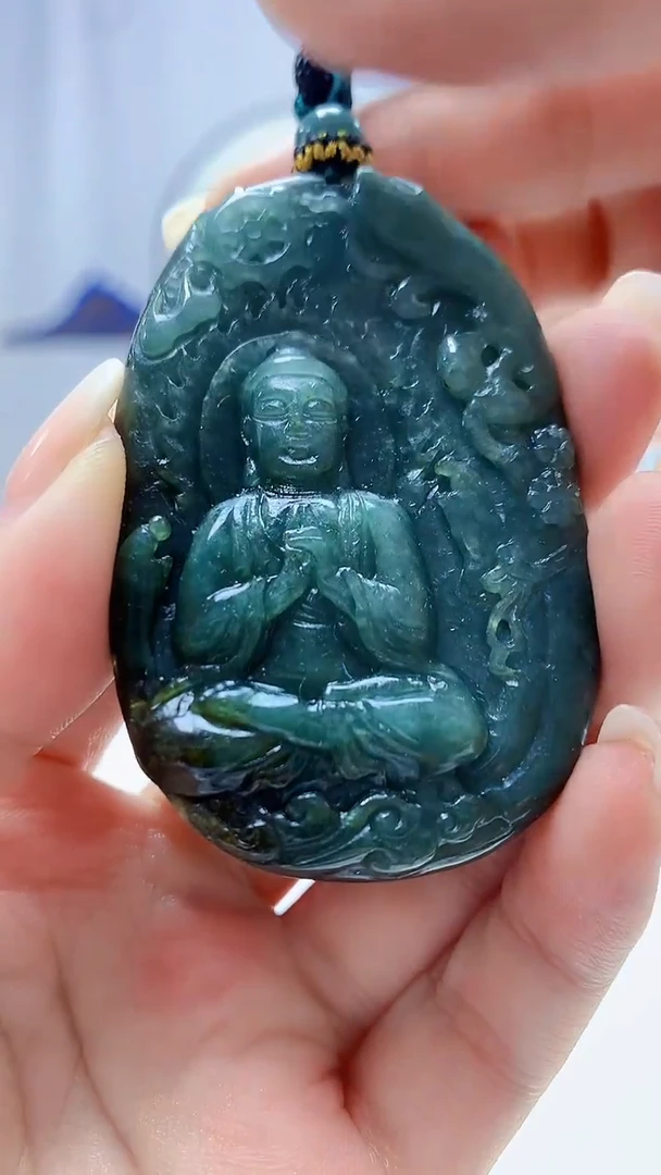 定制翡翠未镶嵌4917ms-毛货46佛