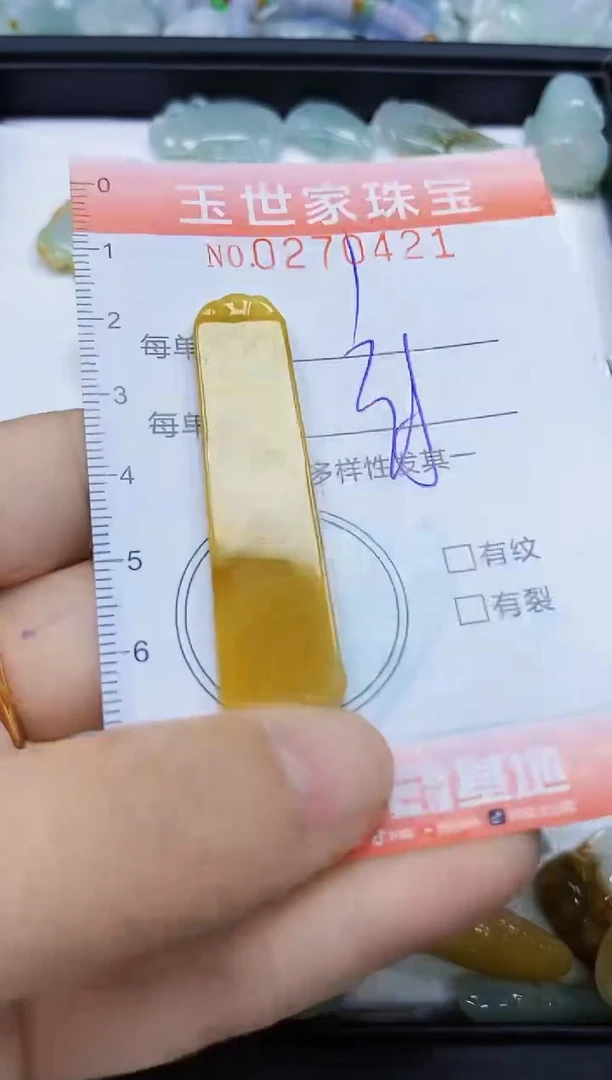 翡翠未镶嵌颈饰闪购0270421