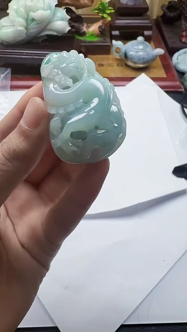 吊坠(不含链)未镶嵌翡翠1