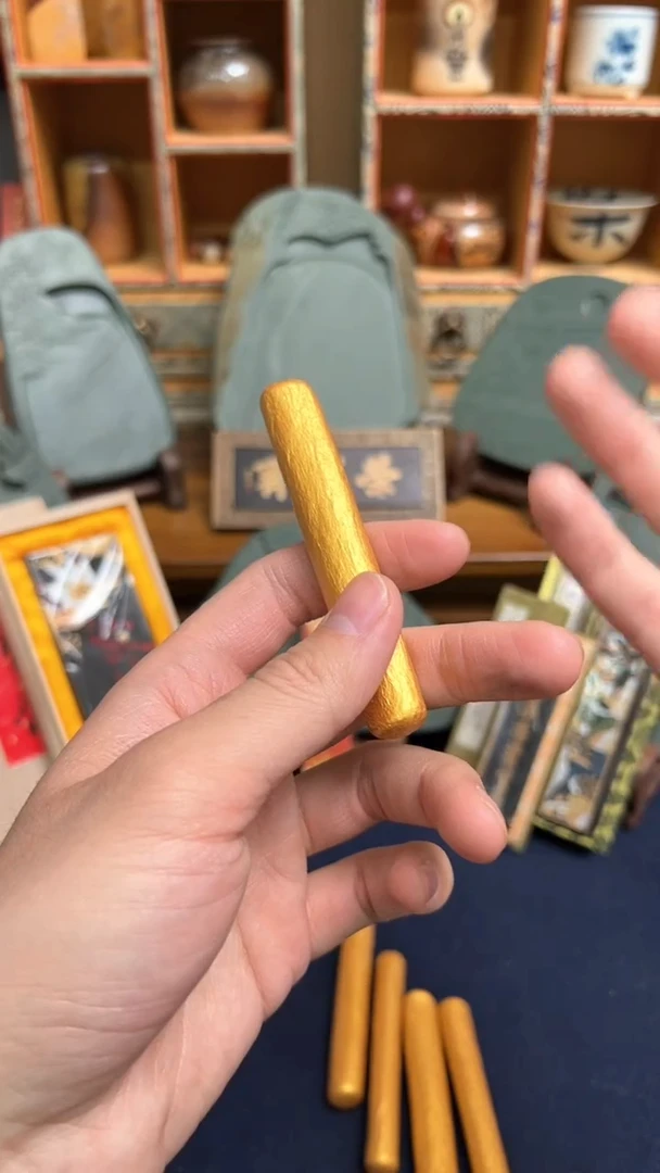 【闪购商品】书法23号 金墨5钱自制墨 自熬皮胶云母粉