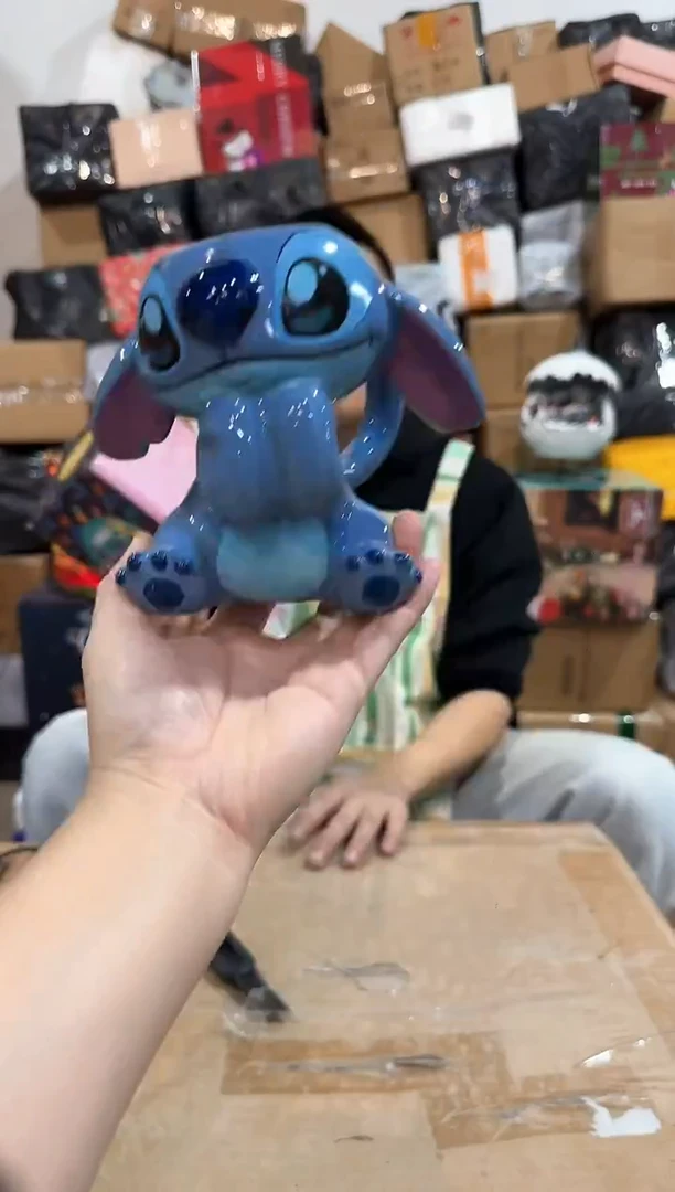 瓷片原盒史迪仔趴耳水杯