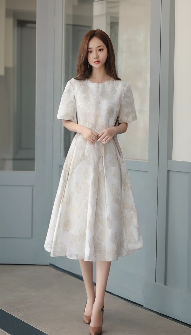 13法式赫本风高端精致宴会风连衣裙