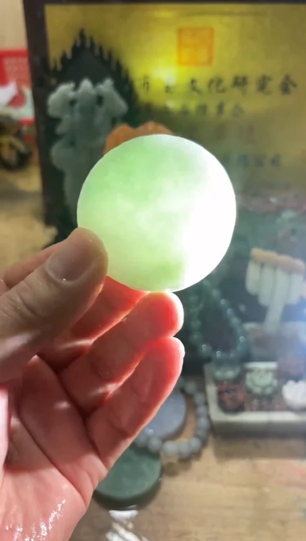 未镶嵌挂件翡翠A货常星7881