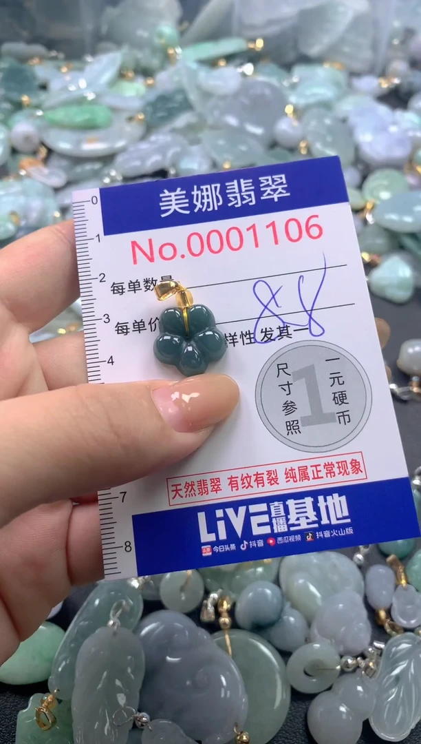 颈饰未镶嵌翡翠1106