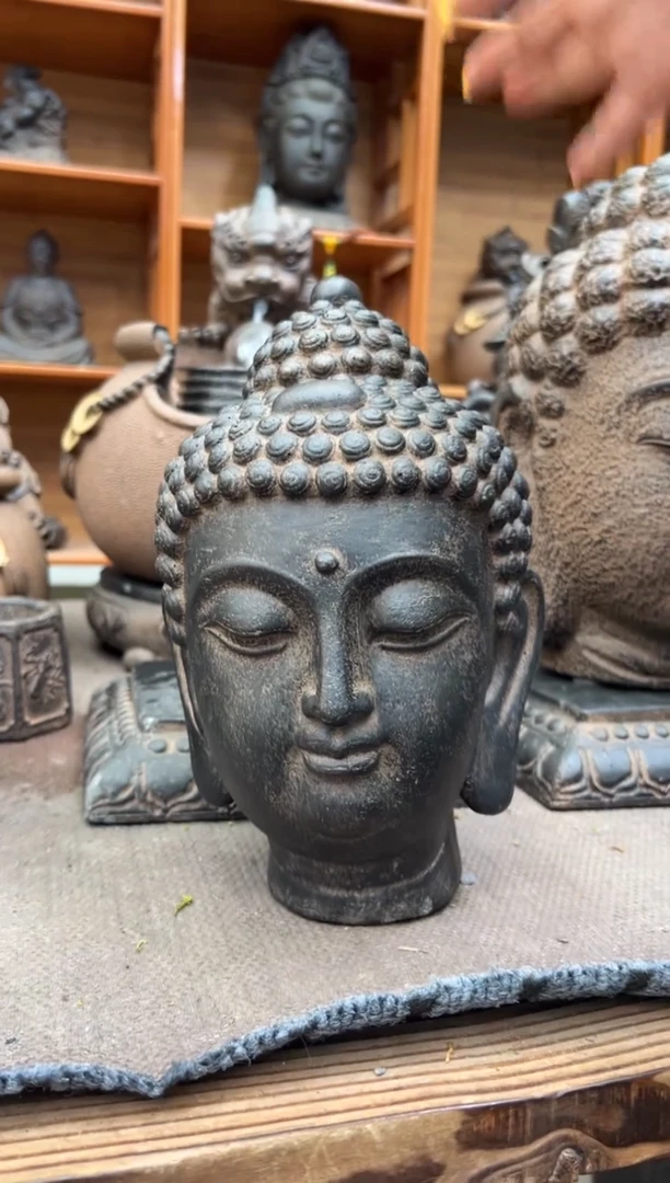 陶土【火山泥】小佛首