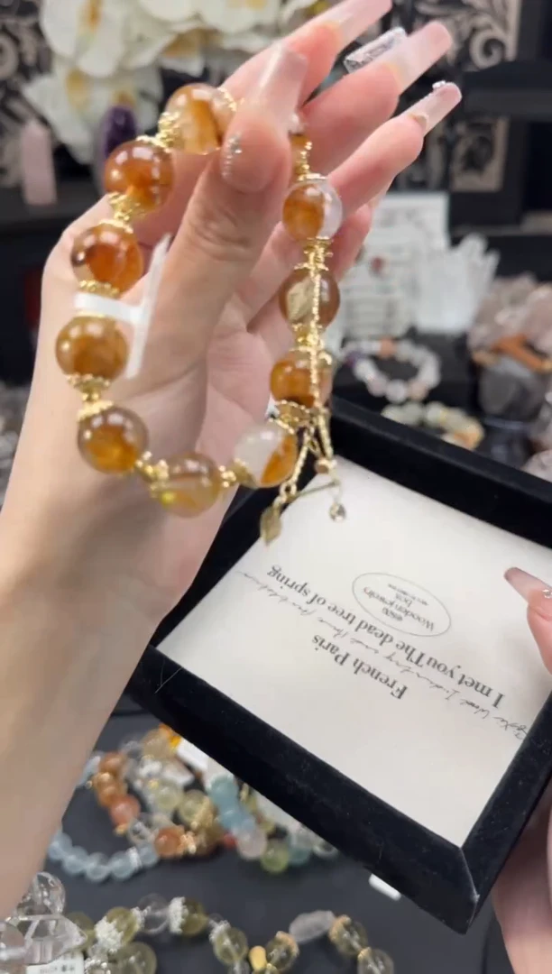 【闪购商品】水晶手链未镶嵌天然水晶 多样性发货