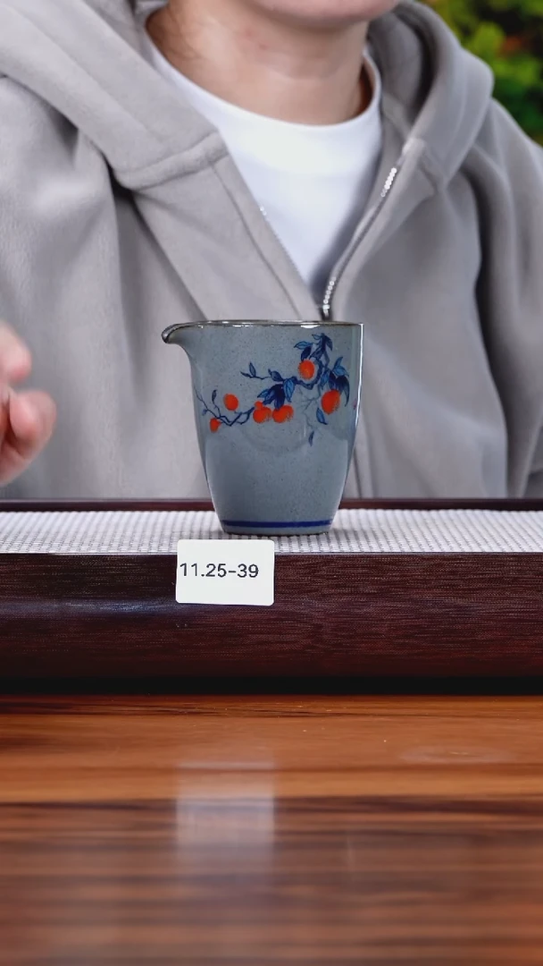 茶壶紫砂灵*菱11.25-39 公道杯