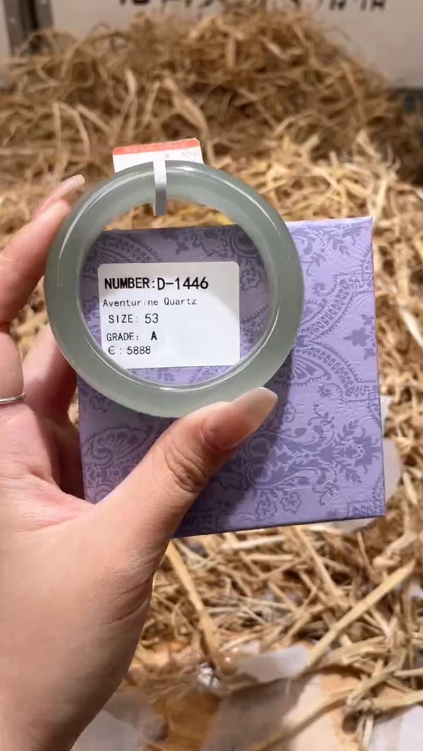 未镶嵌手镯石英质玉D1446Z