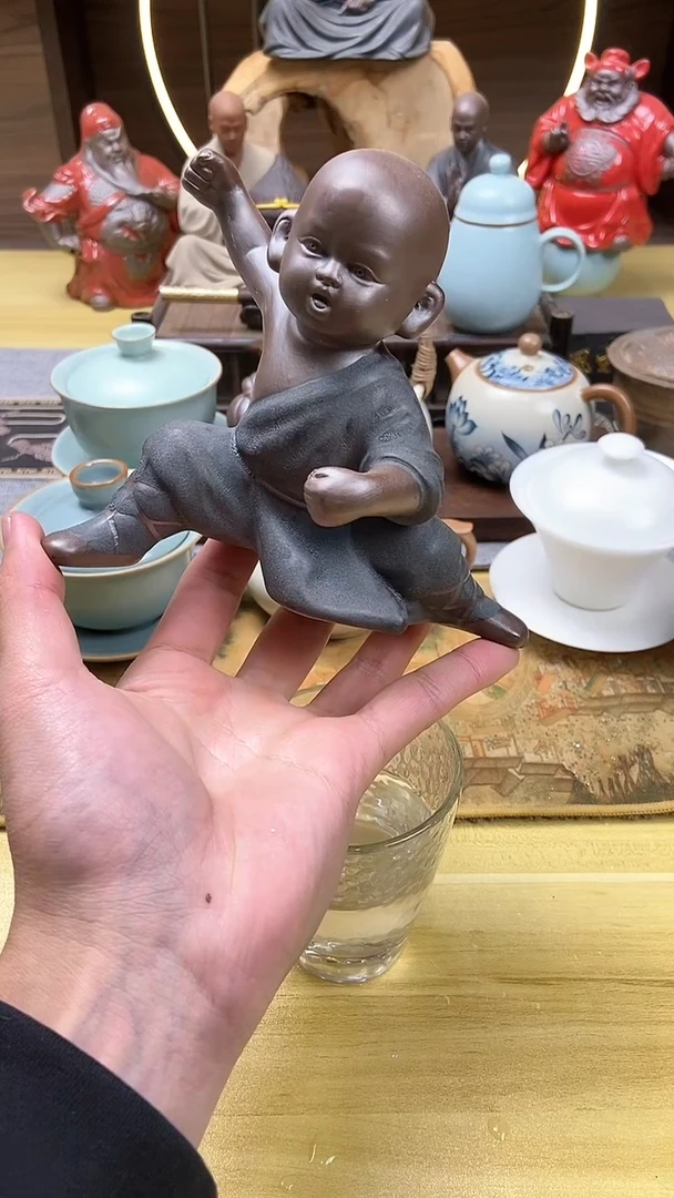 【闪购商品】其他s紫砂武僧茶宠一个