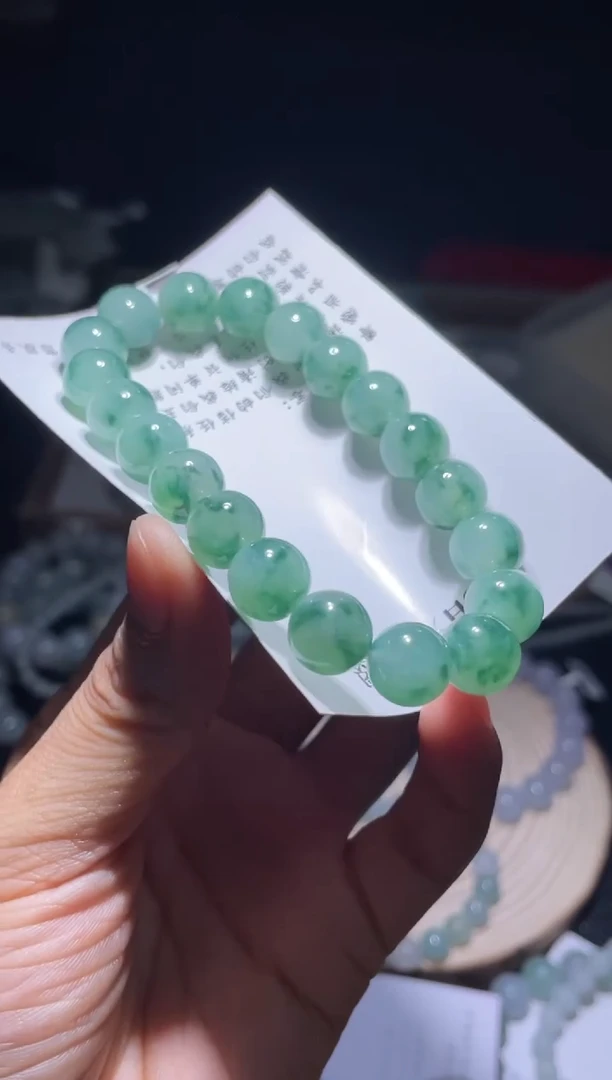 未镶嵌定制翡翠翡翠手串