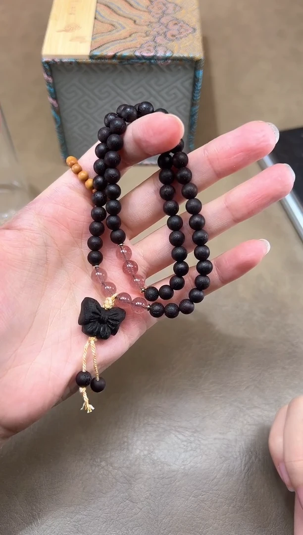 手串降真香手串带证书C020