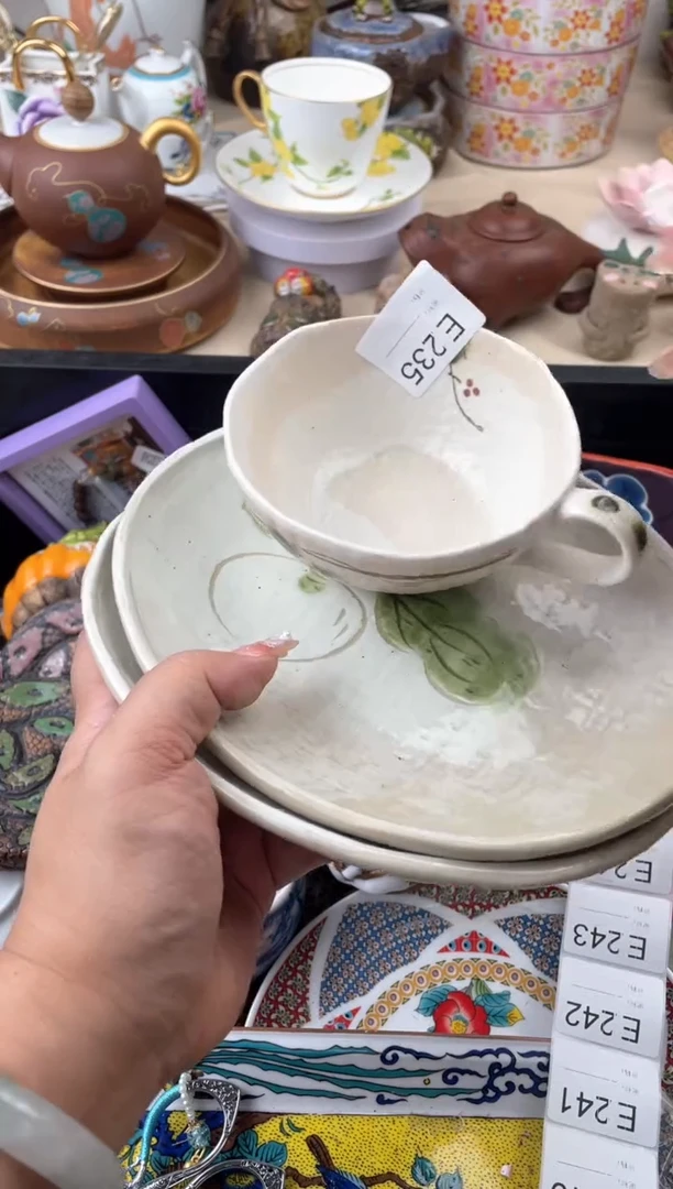 瓷片糖*子235默认微瑕，看清尺寸品相再拍