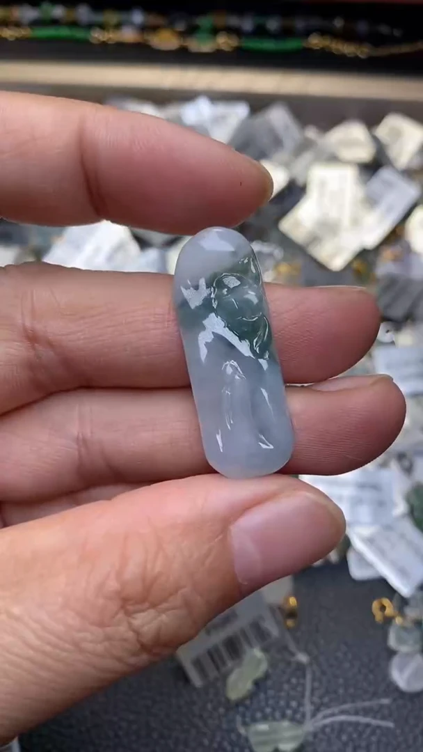 颈饰未镶嵌翡翠净货31791