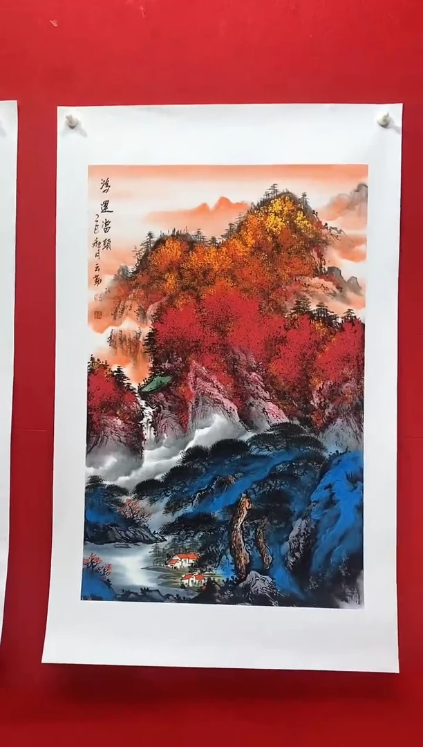 国画国画NYQ杰牛云勤老师作品